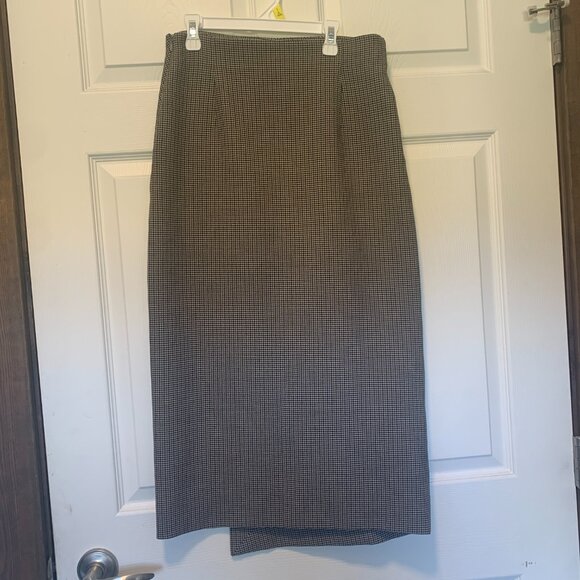 Aritzia Babaton Billy Houndstooth Skirt - Picture 3 of 9